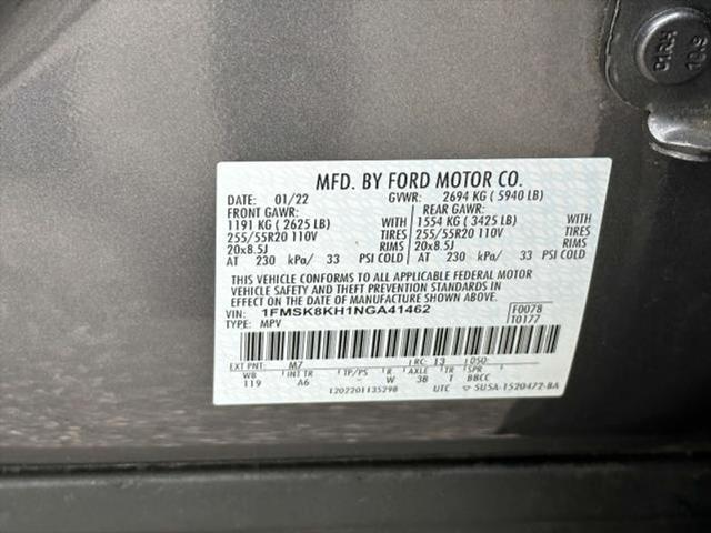 used 2022 Ford Explorer car, priced at $30,644