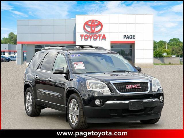 used 2010 GMC Acadia car, priced at $7,990