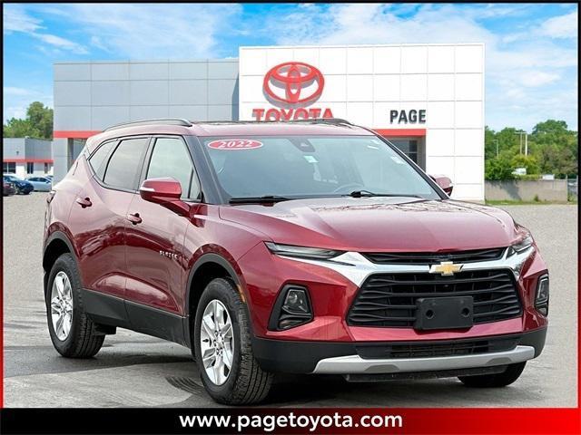 used 2022 Chevrolet Blazer car, priced at $28,500