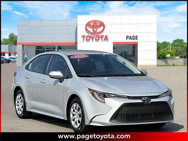 used 2022 Toyota Corolla car, priced at $19,500