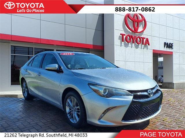 used 2015 Toyota Camry car, priced at $15,500