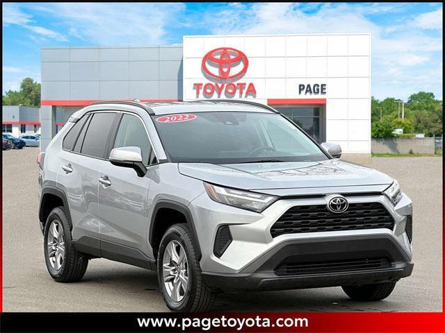 used 2022 Toyota RAV4 car, priced at $28,500