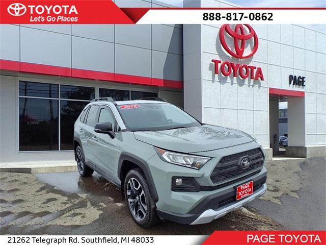 used 2019 Toyota RAV4 car, priced at $27,000