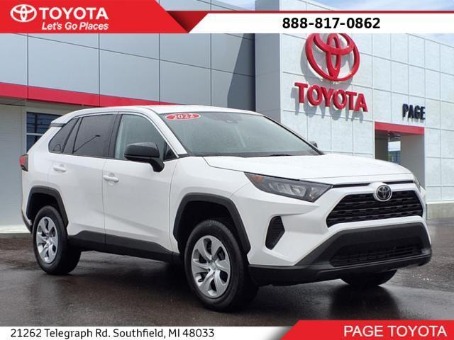 used 2022 Toyota RAV4 car, priced at $27,000