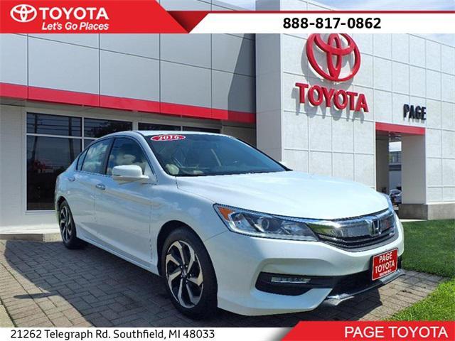 used 2016 Honda Accord car, priced at $13,500