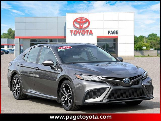 used 2021 Toyota Camry car, priced at $27,500
