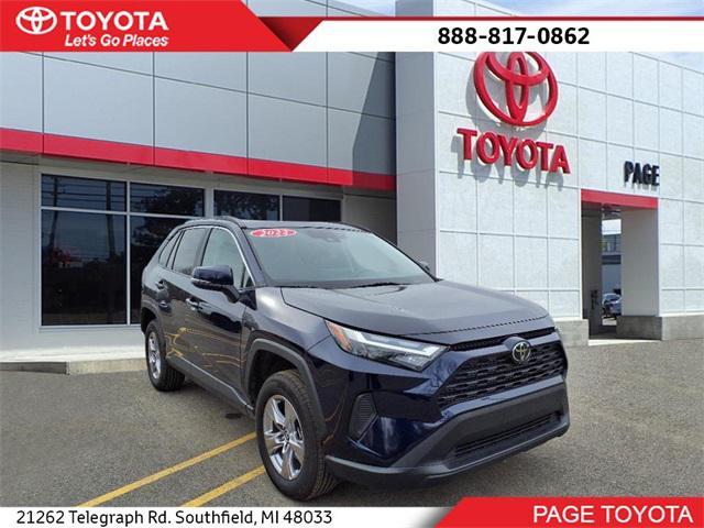 used 2022 Toyota RAV4 car, priced at $31,500