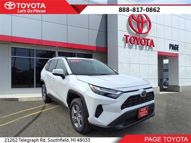 used 2023 Toyota RAV4 car, priced at $29,500