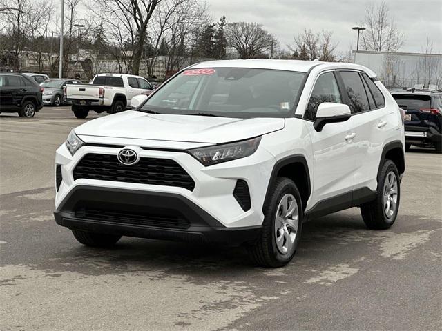 used 2022 Toyota RAV4 car, priced at $25,000