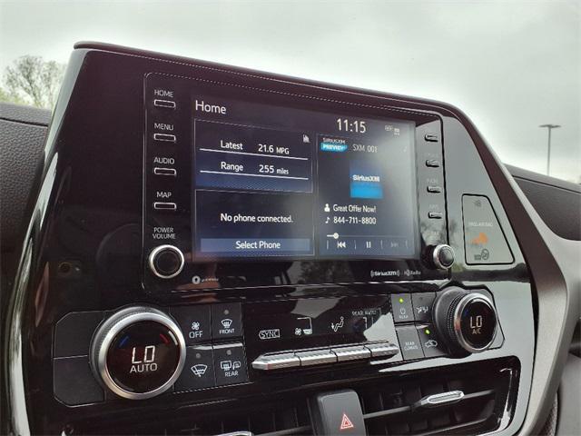 used 2022 Toyota Highlander car, priced at $38,000
