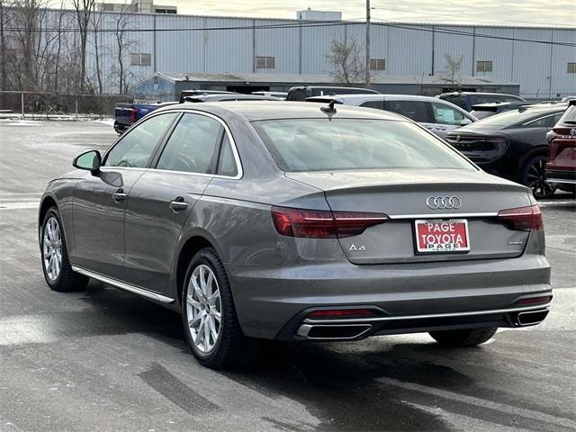 used 2021 Audi A4 car, priced at $24,000