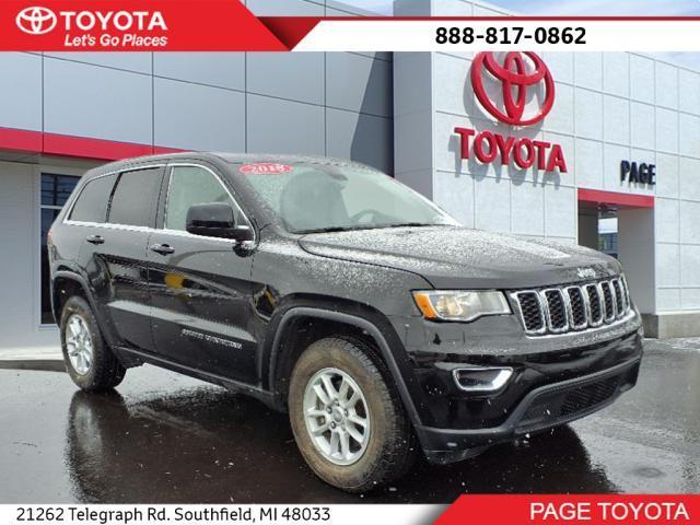 used 2018 Jeep Grand Cherokee car, priced at $17,000