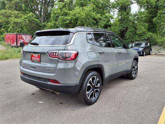 used 2022 Jeep Compass car, priced at $24,000