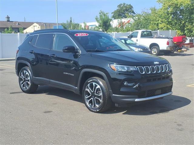used 2022 Jeep Compass car, priced at $23,500