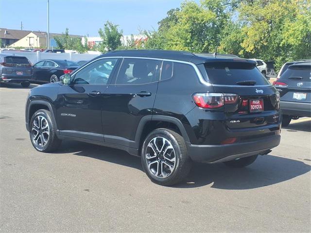 used 2022 Jeep Compass car, priced at $23,500