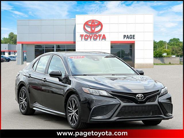 used 2021 Toyota Camry car, priced at $21,500