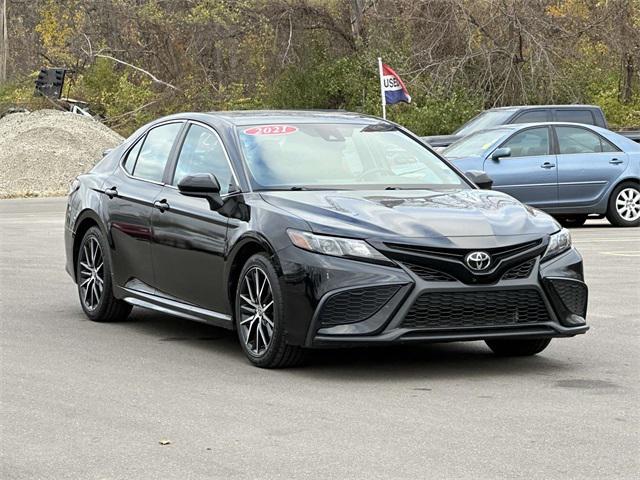 used 2021 Toyota Camry car, priced at $21,500