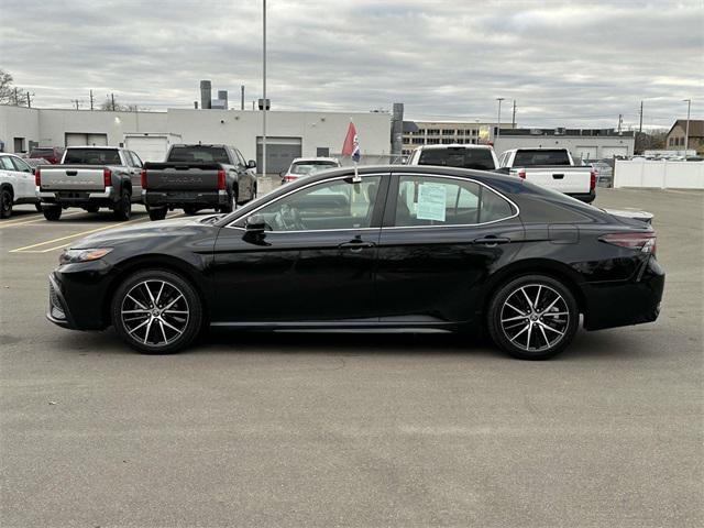 used 2021 Toyota Camry car, priced at $21,500