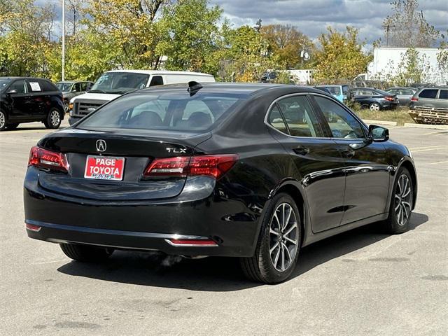 used 2015 Acura TLX car, priced at $15,000