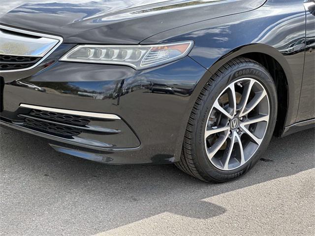 used 2015 Acura TLX car, priced at $15,000