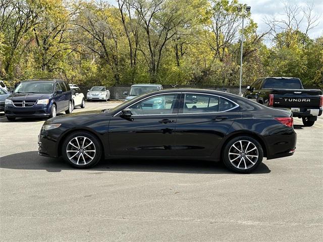 used 2015 Acura TLX car, priced at $15,000