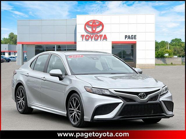 used 2021 Toyota Camry car, priced at $23,000