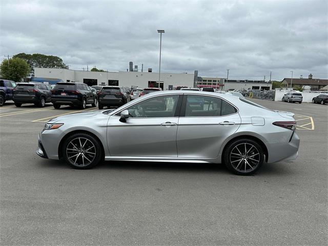 used 2021 Toyota Camry car, priced at $23,000