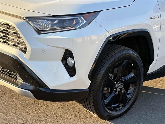 used 2021 Toyota RAV4 Hybrid car, priced at $34,000