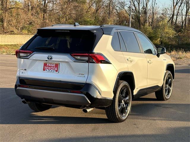 used 2021 Toyota RAV4 Hybrid car, priced at $34,000