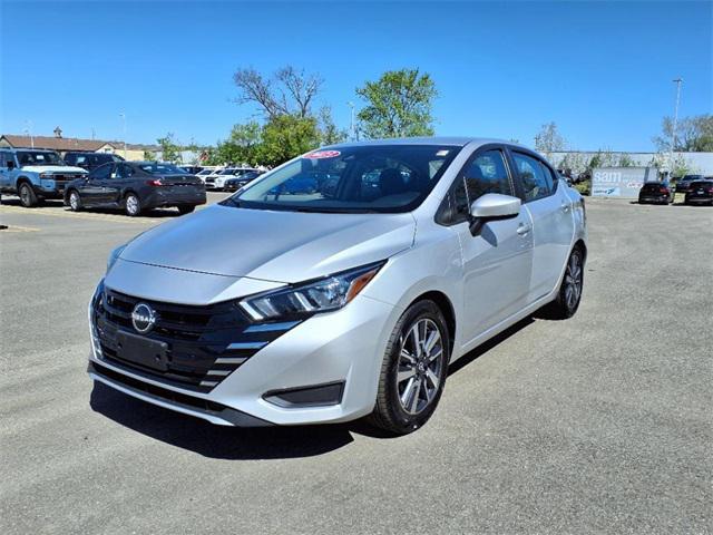 used 2023 Nissan Versa car, priced at $18,000