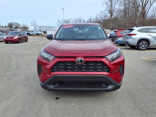 used 2022 Toyota RAV4 car, priced at $27,500