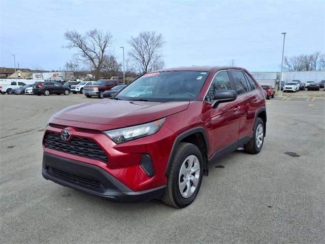 used 2022 Toyota RAV4 car, priced at $27,500