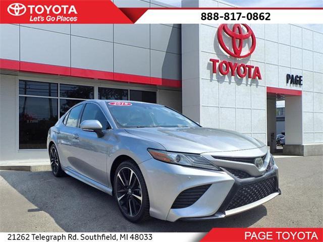 used 2018 Toyota Camry car, priced at $21,500