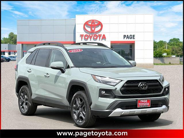 used 2023 Toyota RAV4 car, priced at $34,000