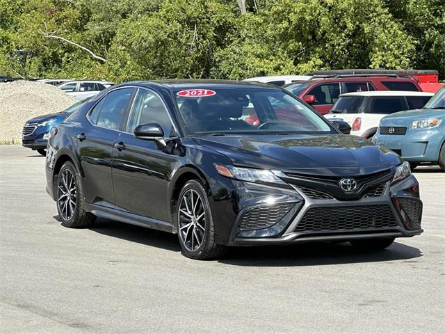 used 2021 Toyota Camry car, priced at $21,000