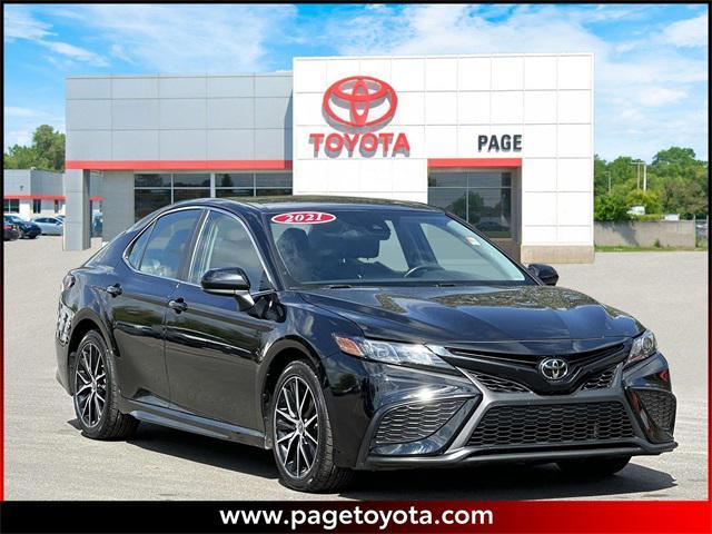 used 2021 Toyota Camry car, priced at $21,000