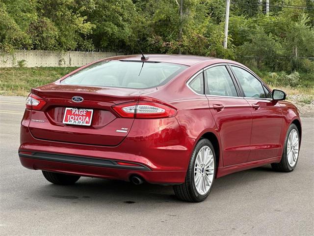 used 2016 Ford Fusion car, priced at $12,500