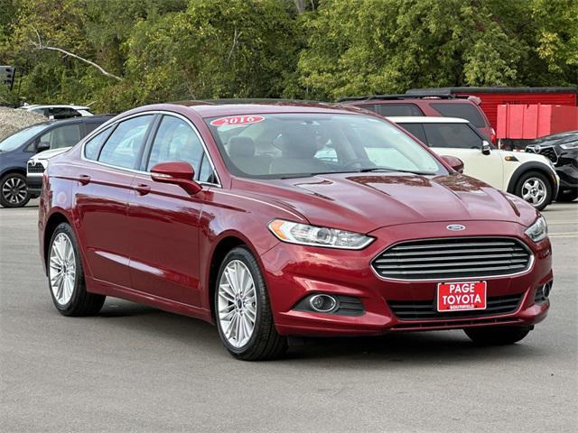 used 2016 Ford Fusion car, priced at $12,500