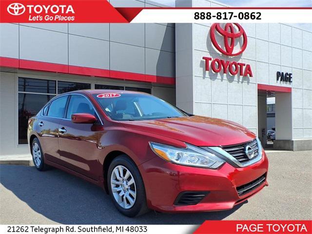 used 2017 Nissan Altima car, priced at $10,500