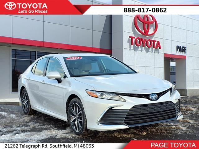 used 2022 Toyota Camry Hybrid car, priced at $30,000