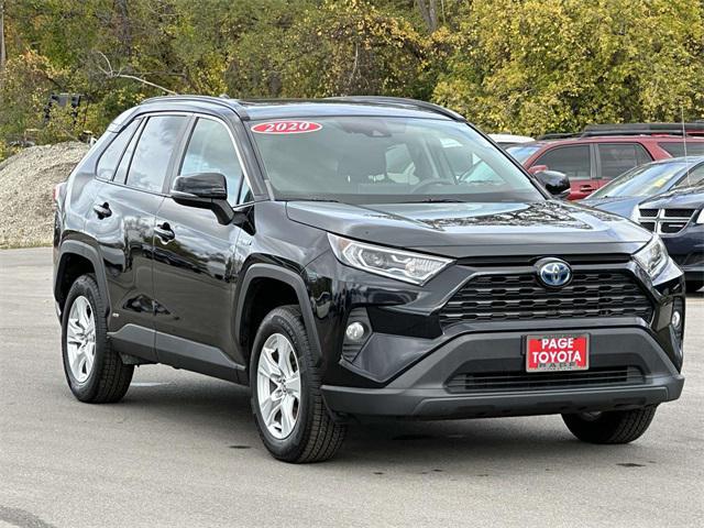 used 2020 Toyota RAV4 Hybrid car, priced at $23,000