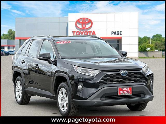 used 2020 Toyota RAV4 Hybrid car, priced at $23,000