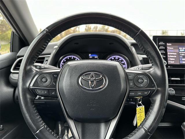 used 2021 Toyota Camry car, priced at $22,500