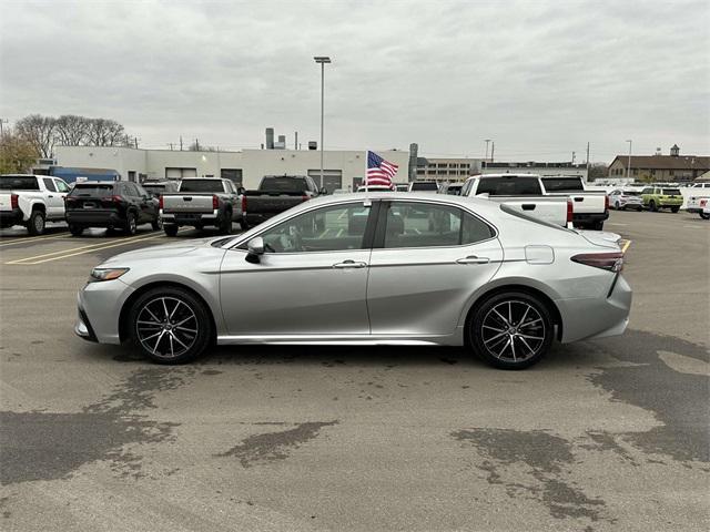 used 2021 Toyota Camry car, priced at $22,500