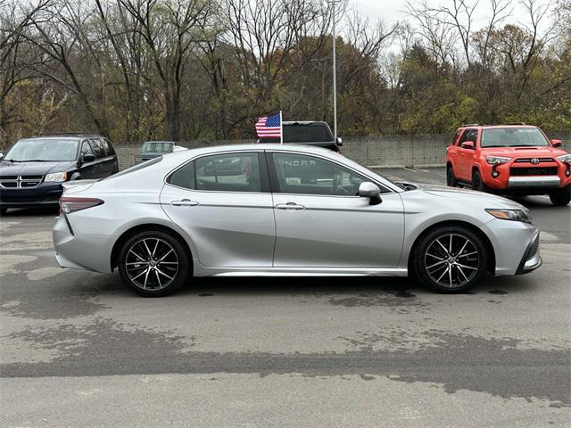 used 2021 Toyota Camry car, priced at $22,500