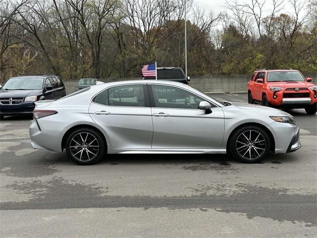 used 2021 Toyota Camry car, priced at $21,000