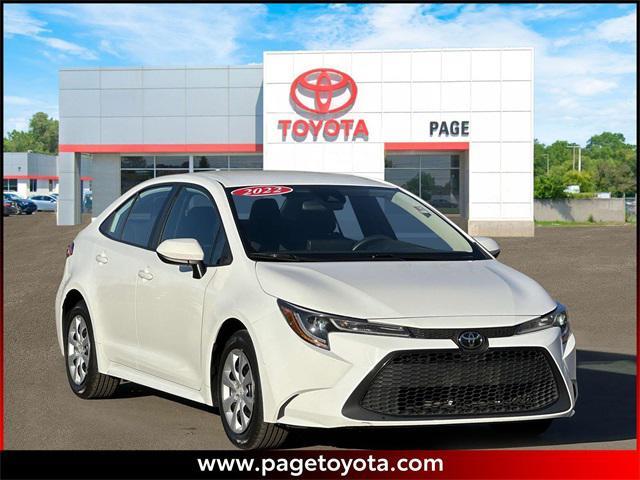 used 2022 Toyota Corolla car, priced at $20,500