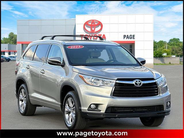 used 2015 Toyota Highlander car, priced at $17,500