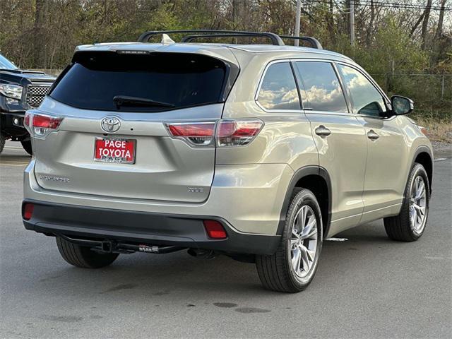 used 2015 Toyota Highlander car, priced at $17,500