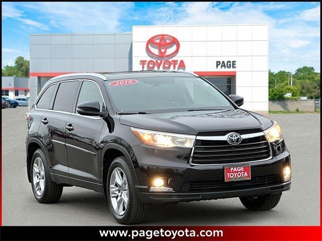 used 2016 Toyota Highlander car, priced at $20,500